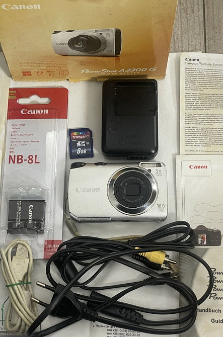 Фотоаппарат Canon Power Shot A3300 Киев - изображение 8