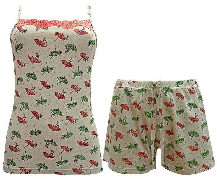 Женская пижама (майка + шорты) Sealine 441-1596 M Киев - изображение 2