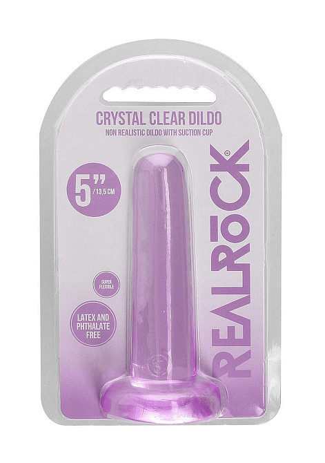 Фалоімітатор - Realrock Dildo 5,3" Purple Sex Aura Київ - фото 1