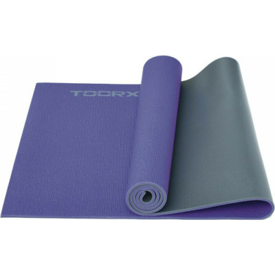 Коврик для йоги Toorx Yoga PVC 173 х 60 х 0,6 см Viola/Antracite (MAT-177) (931139) Винница - изображение 1