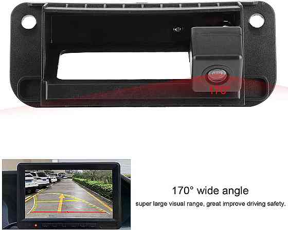 Камера заднього виду в ручку багажника для Mercedes C-Class (W204, W205, W212) — CCD HD, 170°, IP67 Київ