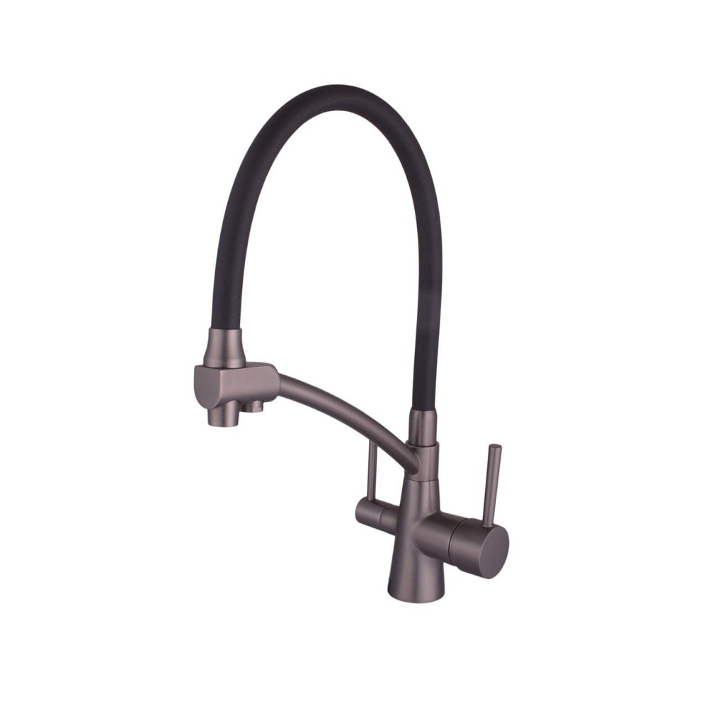 Змішувач для кухні під осмос Globus Lux LAZER GLLR-0700-11-GRAPHITE (000022990) Київ - фото 5