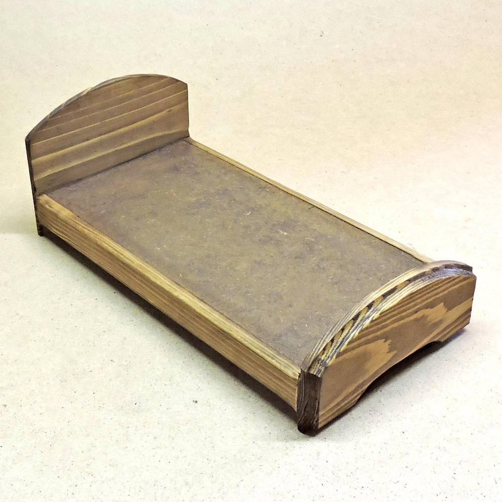 Ліжко для ляльок "Аврора" капучино Миколаїв - фото 1