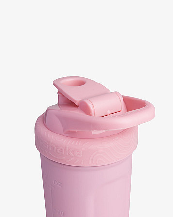 Шейкер спортивний SmartShake Reforce 900ml Supergirl Pink Каменское - изображение 5