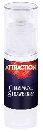 Оральный лубрикант на водной основе с ароматом шампанского и клубники Mai - Attraction Flavored Kissable Sex Aura Киев