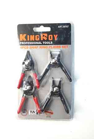Знімач стопорних кілець 80мм 4 предм. KingRoy 30767 Вінниця