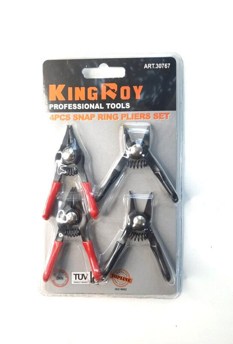 Знімач стопорних кілець 80мм 4 предм. KingRoy 30767 Вінниця - фото 1