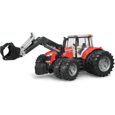 Спецтехника Bruder Massey Ferguson 7624 с передним погрузчиком 1:16 (03047) Винница - изображение 10