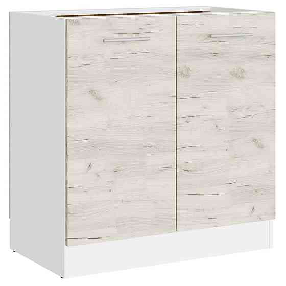 Кухонный модуль нижний Эверест Эко 800 дуб крафт белый/белый (без столешницы) 80х46х82 см (DTM-071024) Львов