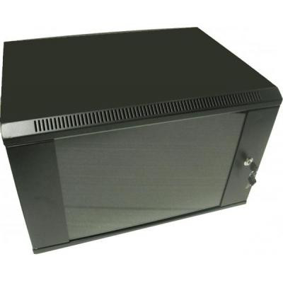 Шафа настінна Hypernet 18U 19" 600x600 (WMNC66-18U-FLAT-BLACK) Вінниця - фото 1