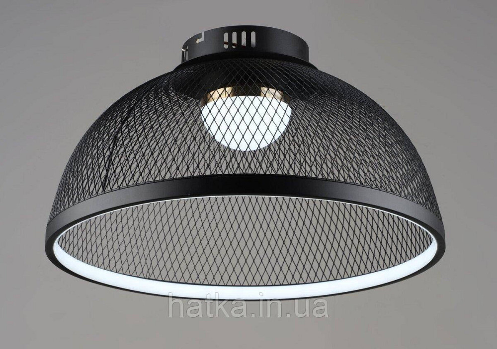 Люстра світлодіодна в стилі лофт VALESO B YH1349/70W BK+GD Київ - фото 1