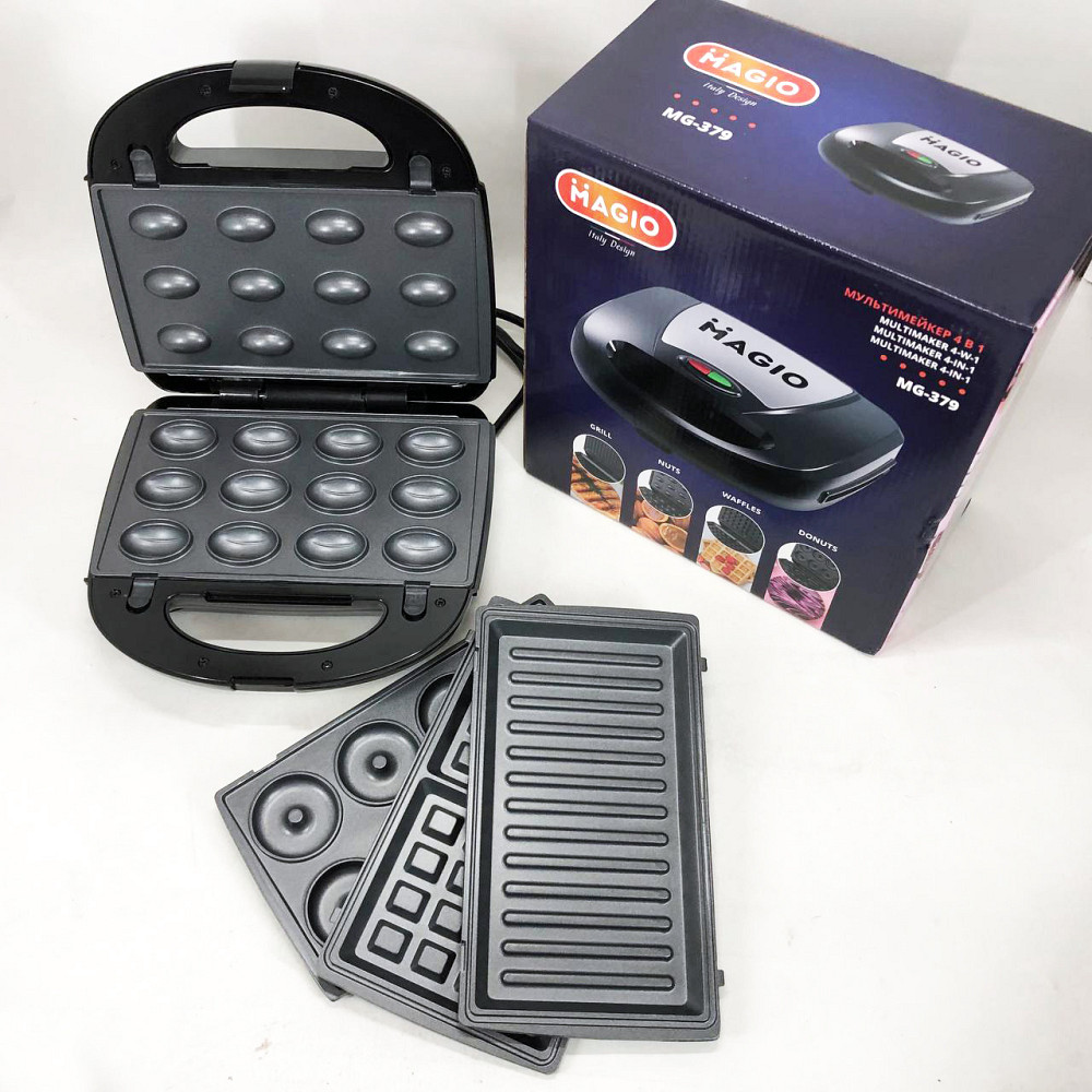 Настольный гриль для гамбургеров электрический, Электрогриль со съемными формами, Качественная гриль TS-74 Ивано-Франковск - изображение 7