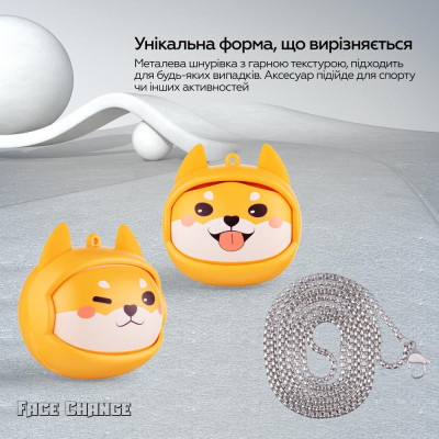 Наушники XoKo G05-face changing TWS Yellow (G05-YEL) Винница - изображение 13