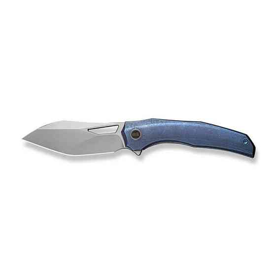 Ніж складаний туристичний WE Knife Ignio Mystery Box, (8.39 см) CPM 20CV / 6AL4V Titanium синій Київ