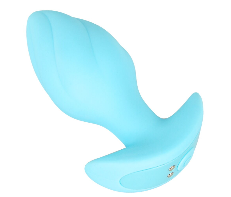 Анальна пробка з вібрацією Vibrating Mini Butt Plug Blue Sex Aura Київ - фото 7