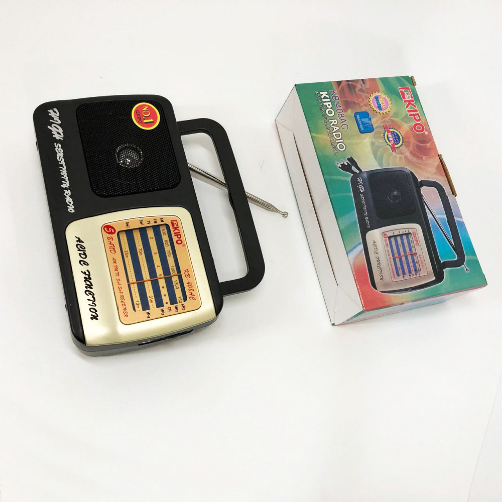 Портативний приймач для любителів радіо, Фм радіоприймач з телескопічною антеною, Ретрорадіо VB-59 Львів - фото 12