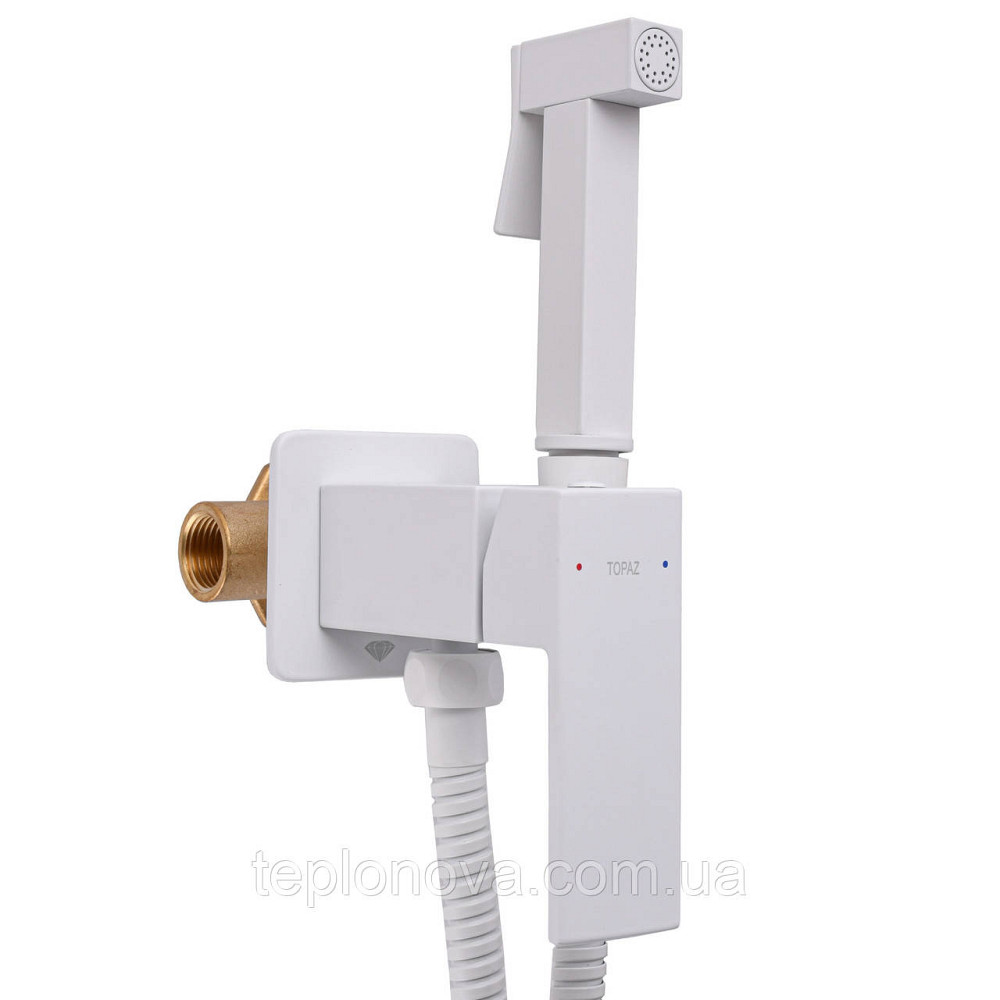 Змішувач гігієнічний TOPAZ ODISS TO 18604-H62-WW Чернівці - фото 3
