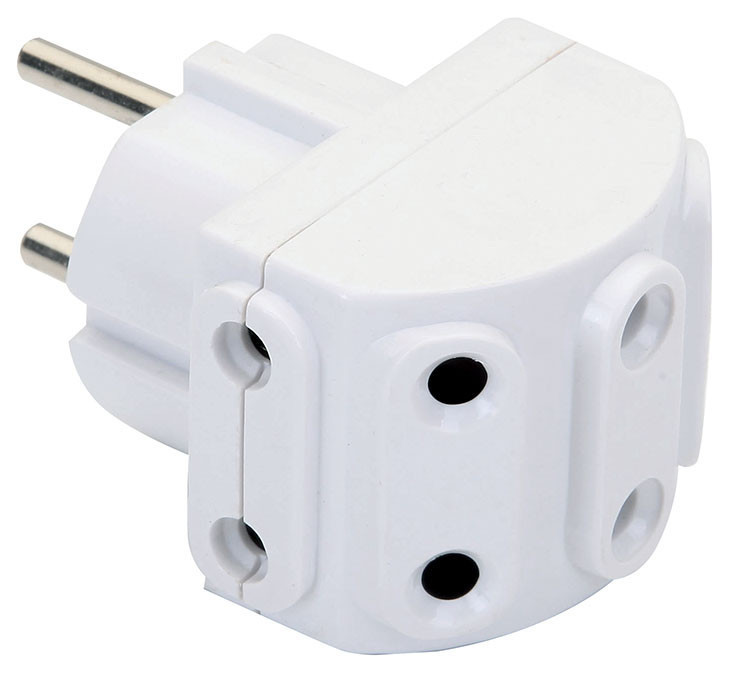 Пятерник переходник DE-PA (11107) белый Днепр - изображение 1