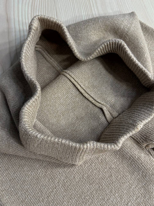 Лосини жіночі My fashion 301 в’язані трикотажні теплі з високою талією one size бежеві, бежевий, one size Київ - фото 6