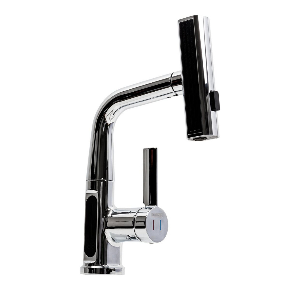 PLATINUM Змішувач для рукомийника з індикатором A240 Platinum Киев - изображение 2