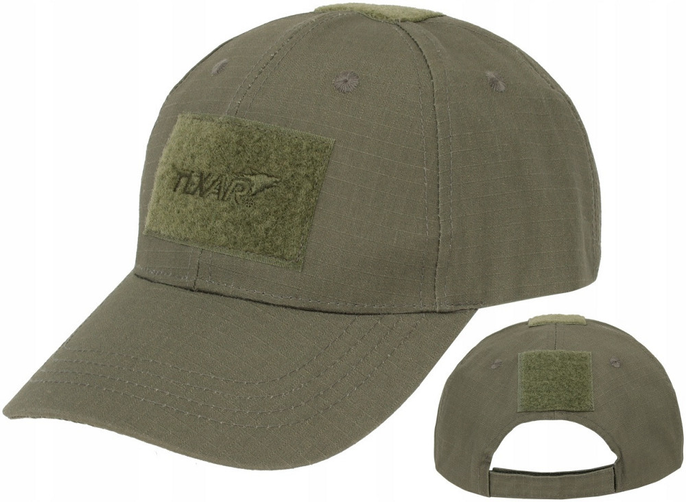 Тактична Бейсболка з 3 липучками Texar "Rip-Stop" (04-TAKT-HE-OLIV) Olive Нововолинськ - фото 1