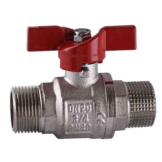 Кран шаровый прямой SELBA 3/4″ НН КБ SL1503 (000009632) Киев