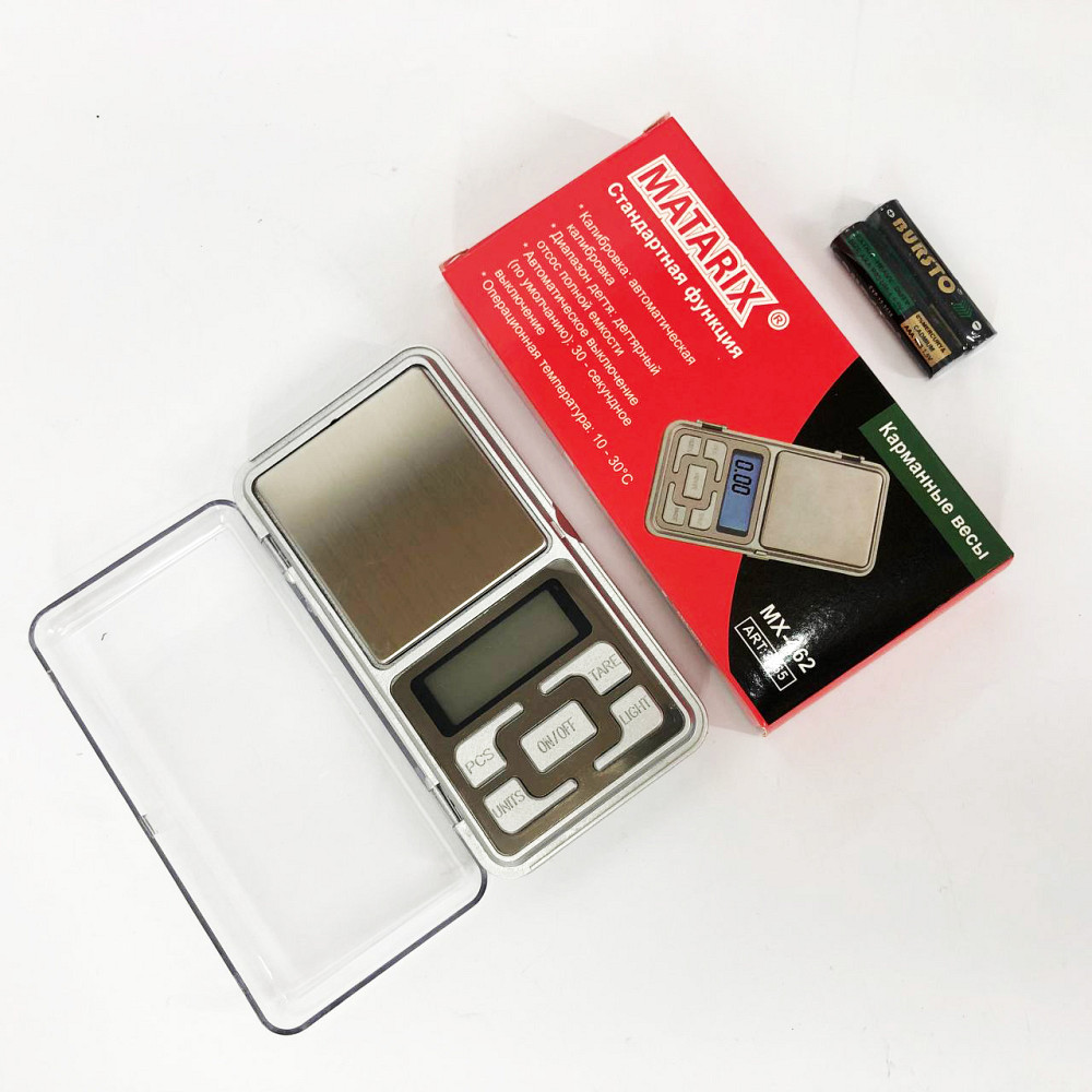 Весы ювелирные электронные цифровые высокоточные Matarix, Весы для взвешивания ювелирных украшения AD-52 Львов - изображение 5