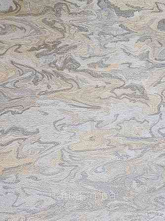 Шпалери вінілові на флізеліні AS creation Garda 1.06Х10.05 абстракція хвилі смуги коричневі сірі сріблясті Київ