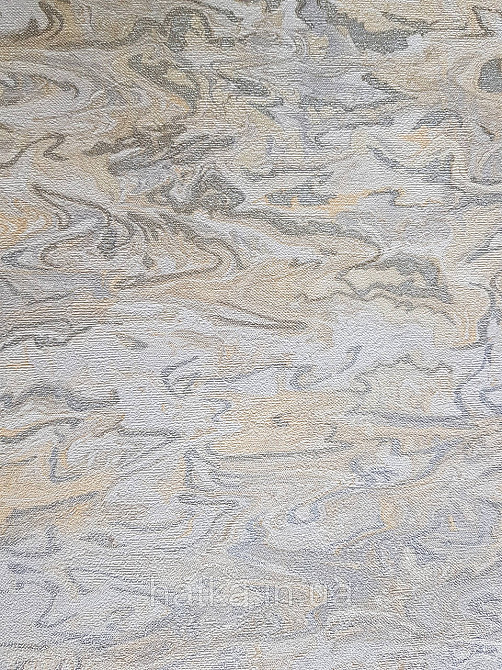 Шпалери вінілові на флізеліні AS creation Garda 1.06Х10.05 абстракція хвилі смуги коричневі сірі сріблясті Київ - фото 3