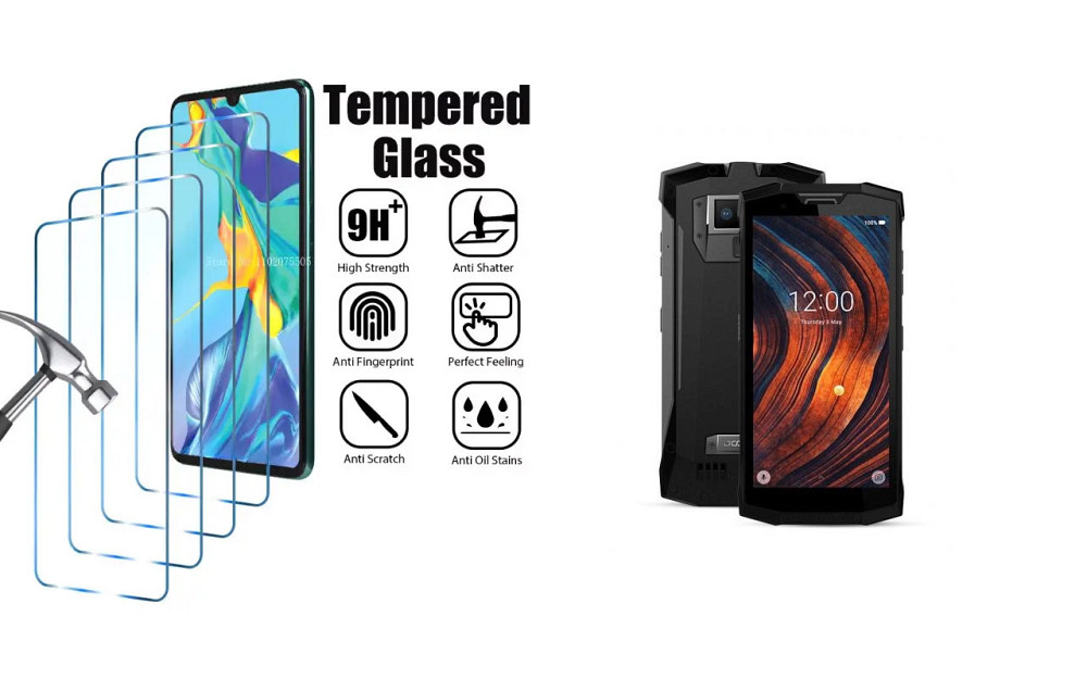 Защитное стекло ArmorGlass для DOOGEE S80, S80 Lite – устойчивое к царапинам и ударам Киев - изображение 1