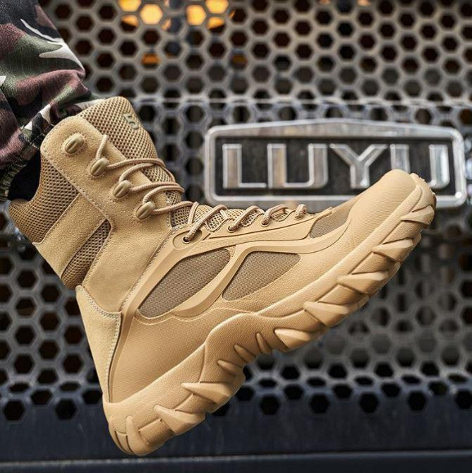 Тактическа ботинки койот Новые мужские военные ботинки, легкие высокие альпинизмовые, теплые дышащие мужские ботинки Одесса - изображение 16