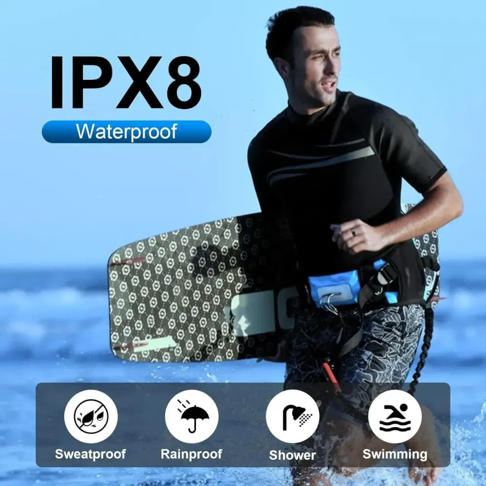 Смарт-кільце смарт-каблучка Smart Ring Fitiger SR-H Розмір 19 з датчиками температури кисню та серцебиття Дніпро - фото 9