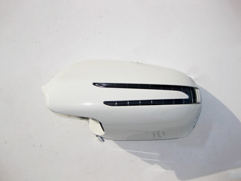 Mercedes-Benz  A1718100364 9650 Кришка - облицювання лівого дзеркала із покажчиком поворотів біла E-Class C207 CLS C219 SL R230 R231 Одеса - фото 1