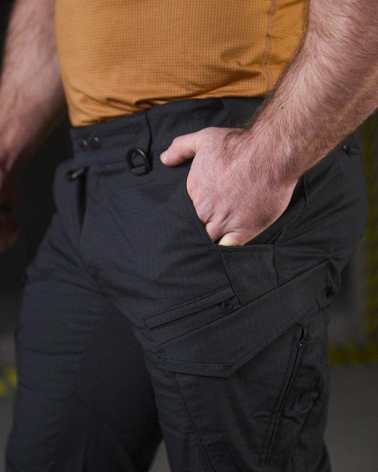 Тактичні штани HUNTER black ВТ4998 Одеса - фото 4