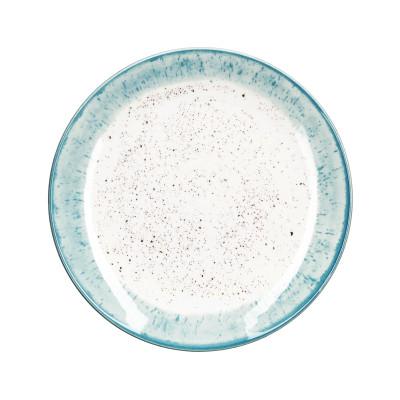 Тарілка Ardesto Siena, 19см, порцеляна, біло-блакитний (AR2919SWB) Вінниця - фото 5