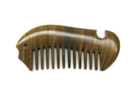 Гребень с редкими зубьями сандаловый Киев - изображение 1