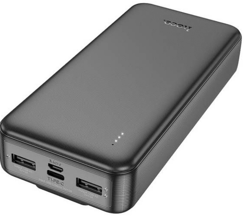 Павербанк з вбудованими кабелями 20000mAh HOCO J118A є ОПТ Київ - фото 4