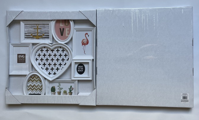 Мультірамка EVG INNO ZB-8-4950 WHITE COLLAGE 8 (6812247) Київ - фото 2