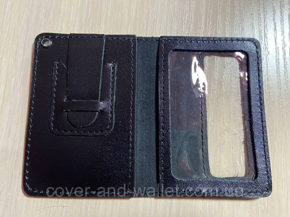 Обкладинка для нового посвідчення ДСНС із кишенею для жетону Puos Київ - фото 1