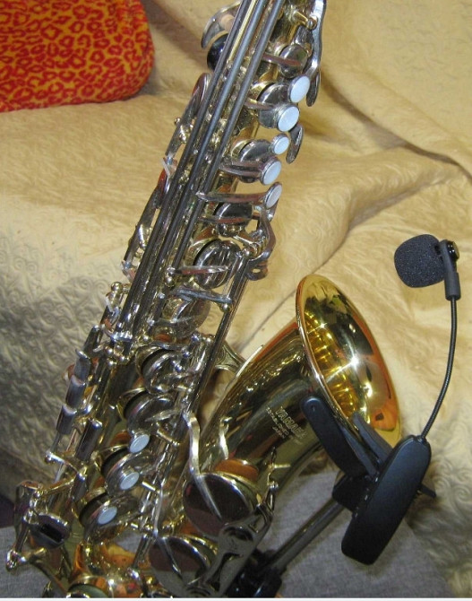 Мікрофон бездротовий для саксофона та духових UHF. Харків - фото 5