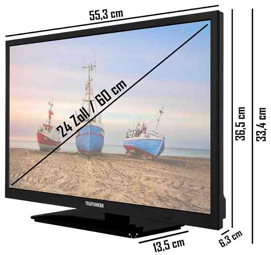 Знижка! Телевізор 24 дюйми Telefunken XH24N550M (HD T2/S2 HDMI USB) Київ