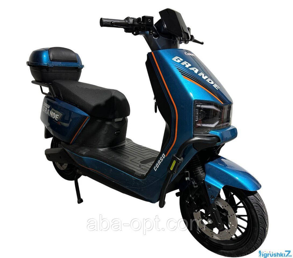 Електричний скутер CORSO GR 2000W-72вт-35А/ч GraFen шини 12"-12" купить в интернет магазине Одеса - фото 9