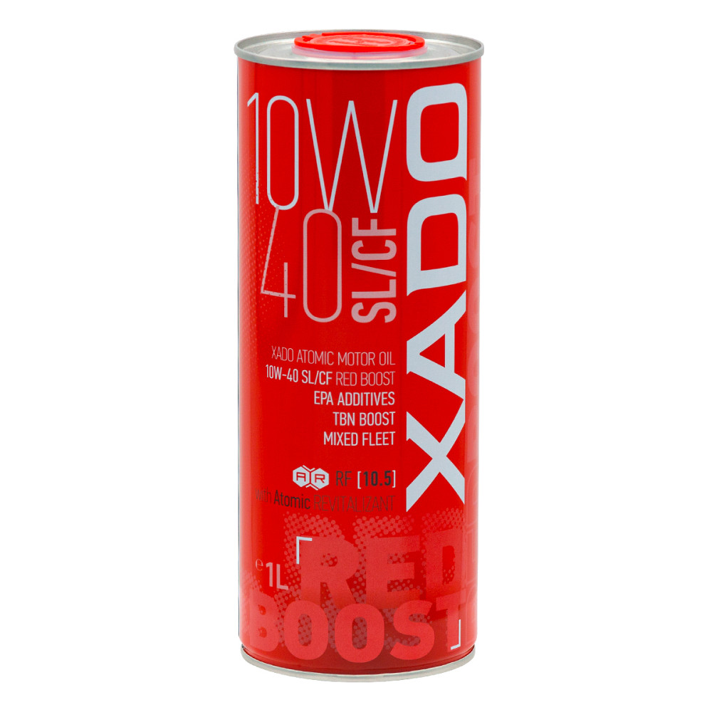 Моторне масло Xado Atomic Oil Red Boost 10W-40 1л Львів - фото 1