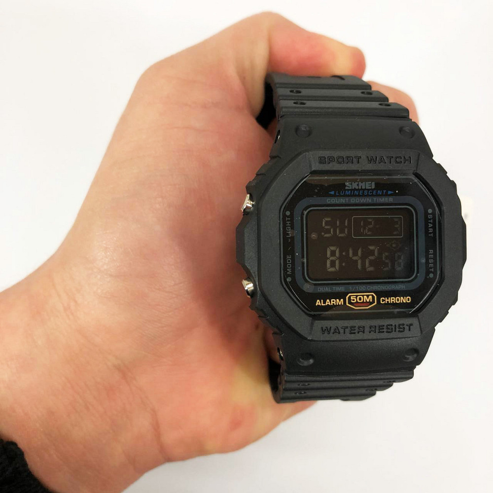 Часы для походов SKMEI, Удобные часы для занятий спортом Военные с батарейкой ER-23 Львов - изображение 7