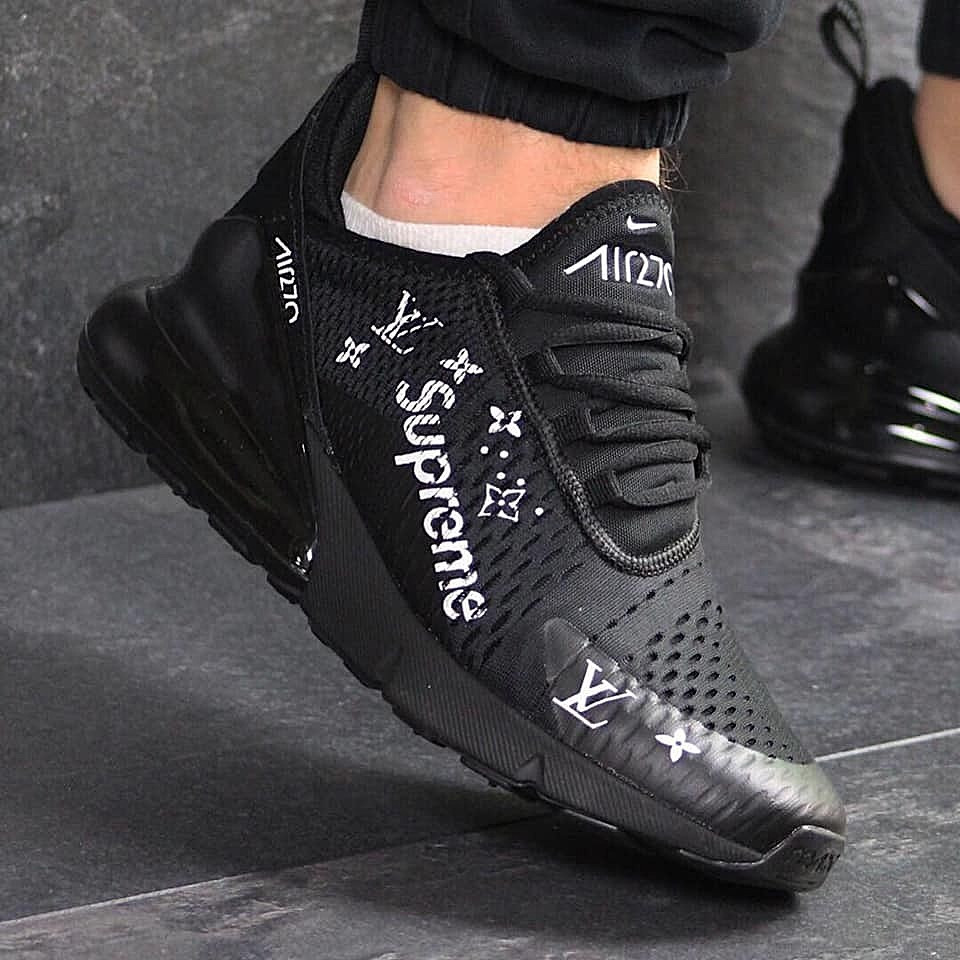 Кросівки Nike 270 Чоловічі Чорні Найк з Амортизацією Ткани: 41,42,43,44,45) — 110 Дніпро - фото 3