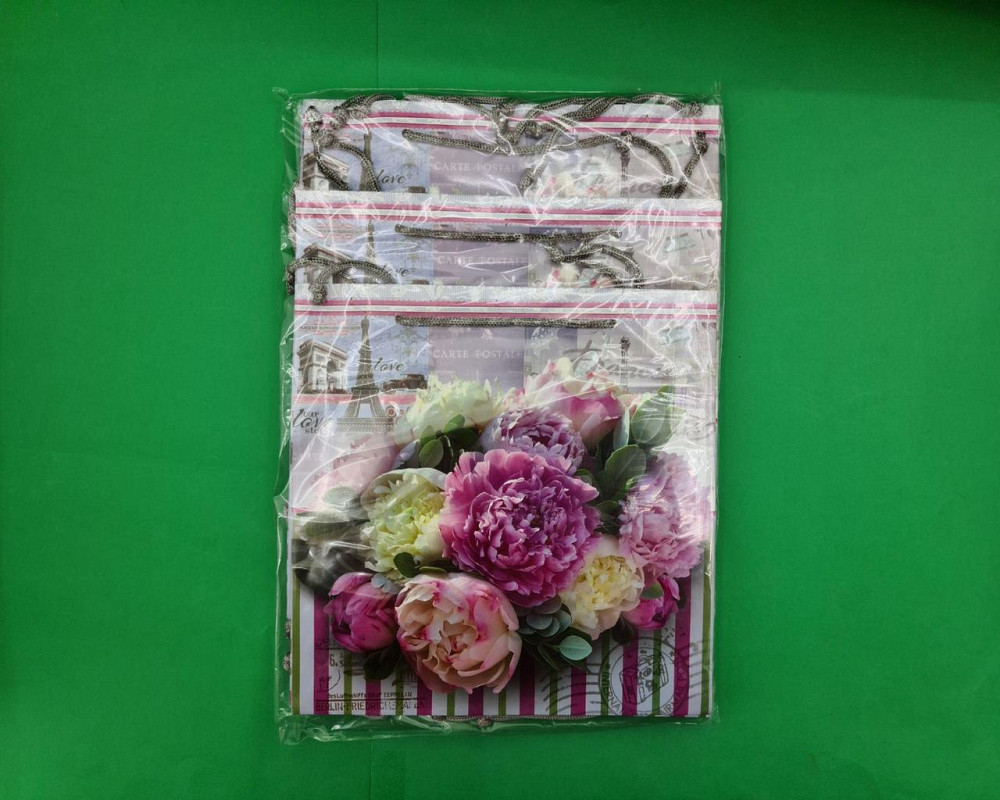 Пакет бумажный подарочный квадратный 23*24*10(артKV-169) (12 шт) Харьков - изображение 4