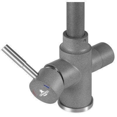 Змішувач GRANADO Badalona LUX grafito (gz0409L) Вінниця - фото 4