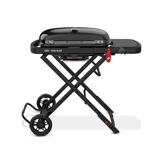Газовый гриль Weber Traveler LP Stealth, черный 9013075 Код: 010897 Ровно