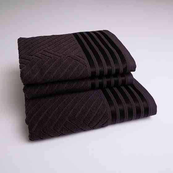 Набор махровых полотенец SOFT 3шт GM Textile 50х90см, 50х90см, 70х140см 500г/м2 (Шоколадный) Сумы