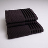 Набір махрових рушників SOFT 3шт GM Textile 50х90см, 50х90см, 70х140см 500г/м2 (Шоколадний)